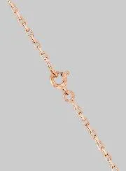 Halskette 45cm Anker Gliederung 1,4mm - Roségold Vergoldet