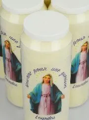 6 Novenen-Kerzen für eine Heilung - 17.5cm
