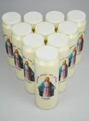 10 Novenen-Kerzen für eine Heilung - 17.5cm