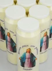 10 Novenen-Kerzen für eine Heilung - 17.5cm