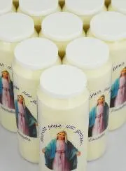 20 Novenen-Kerzen für eine Heilung - 17.5cm