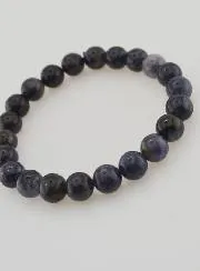 Edelstein Armband aus Cordierit Iolith - 8 mm