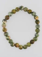 Edelstein Armband aus Rhyolith - 8 mm