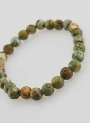 Edelstein Armband aus Rhyolith - 8 mm