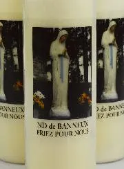 3 Novenen-Kerzen Gottesmutter von Banneux