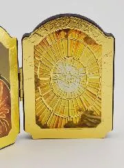 Diptychon Ikone zur Firmung - Heiliges Herz Jesu und Heiliger Geist