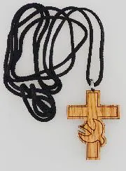 Anhänger Kreuz Firmung - Taube Heiliger Geist