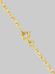 Halskette 50 cm Vergoldet - 1,4 mm Anker Kette
