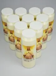 Set 10 Novenen-Kerzen Madonna von Pellevoisin