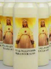Set 10 Novenen-Kerzen Madonna von Pellevoisin