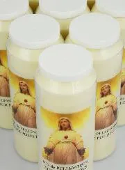 Set 10 Novenen-Kerzen Madonna von Pellevoisin