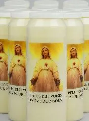 20 Novenen-Kerzen Muttergottes von Pellevoisin