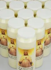 20 Novenen-Kerzen Muttergottes von Pellevoisin