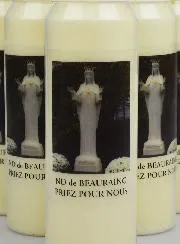 Set 20 Novenen-Kerzen Unsere Liebe Frau von Beauraing