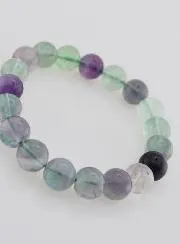 Edelstein Armband aus Fluorit AB - 10mm