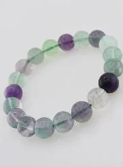 Edelstein Armband aus Fluorit AB - 10mm