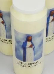 Set 3 Novenen-Kerzen zur Muttergottes von Kibeho