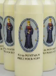 Set 6 Novenen-Kerzen zur Muttergottes von Pontmain