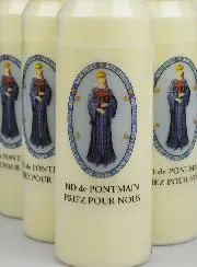 Set 10 Novenen-Kerzen zur Muttergottes von Pontmain