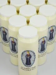 Set 20 Novenen-Kerzen zur Muttergottes von Pontmain