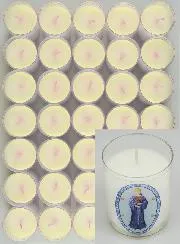 Set 48 Votivkerzen Gottesmutter von Pontmain