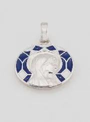 Medaille Gottesmutter und Lourdes Doppelseitig - 18mm
