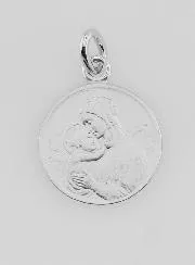 Silber Anhänger Botticellis Madonna - 16mm