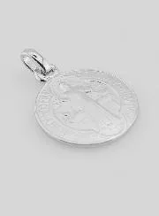 Medaille des Heiligen Benedikt Silber - 16mm