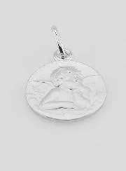 Schutzengel Anhänger Silber - 16mm
