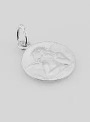 Schutzengel Anhänger Silber - 16mm