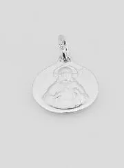 Skapulier Anhänger Silber - 14mm
