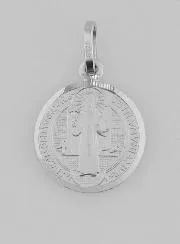 Benediktus-Medaille Silber - 14mm