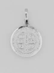 Benediktus-Medaille Silber - 14mm