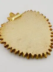 Ex Voto Wandbild Blumenherz - 16cm