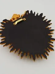 Ex Voto Wanddekoration Gekröntes Herz – 18cm