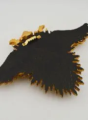 Ex Voto Wanddekoration Geflügeltes Herz - 24cm