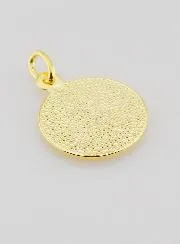Vergoldete Medaille Heilige Rita - 18mm