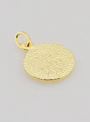 Vergoldete Medaille 16mm - Engel Raphael