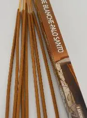 Räucherstäbchen Weißer Salbei und Palo Santo 12g - Kohlefrei