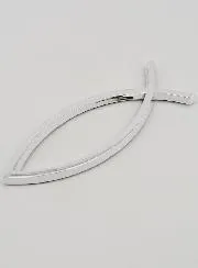 Auto Plekette Christlicher Ichthys Fisch - 14 cm