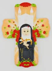 Kinderkreuz zum Aufhängen – Heilige Rita