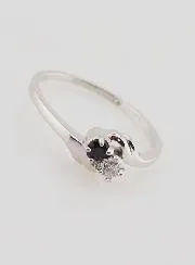 Ring Silber mit Zirkonia - Größe 54