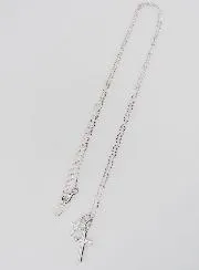 Religiöse Halskette mit Kreuz Anhängern – 925er Silber