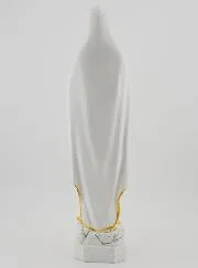 Polychrome Statue Unserer Lieben Frau von Lourdes – 30 cm