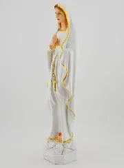 Polychrome Figur Madonna von Lourdes – 30 cm