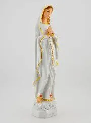 Polychrome Figur Madonna von Lourdes – 30 cm