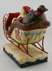 Der Schlitten des Weihnachtsmanns – Jim Shore