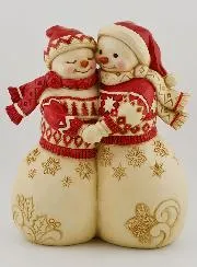 Schneemann Paar – Jim Shore