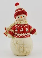 Schneemann Snowy Smiles – Jim Shore