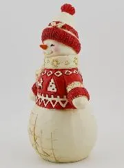 Schneemann Snowy Smiles – Jim Shore